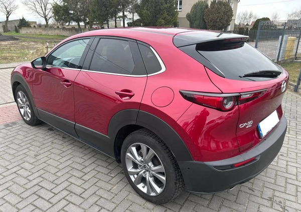 Mazda CX-30 cena 104900 przebieg: 48000, rok produkcji 2019 z Zagórz małe 529
